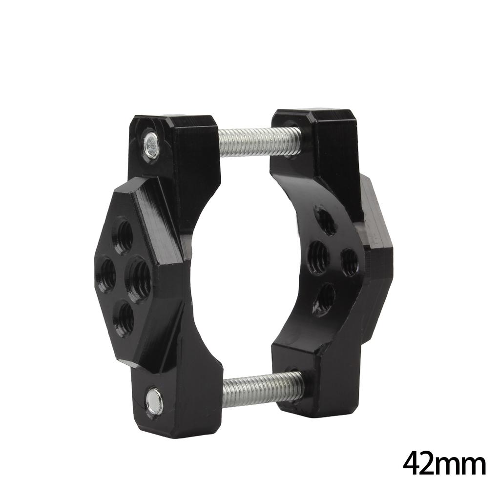 Motorcycle Stent 32-54mm Bracket Handlebar Bumper Clamp Auxiliary Spotlight Headlight Mount Clip Phone Handlebar Holder