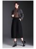 Elegant Korean Style Woolen Skirt: 2026 Winter Fashion, Elastic Waist, Slimming Bud, Mid-Length Design for Women