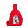 Zaino Petto Kawaii Stampato Anime K-Pop Cacciatori di Demoni per Ragazzo Ragazza Borsa a Spalla Studente Borsa a Tracolla Portatile Regalo di Natale per Bambino