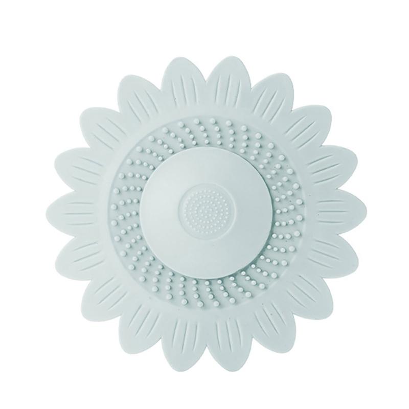 

Silicone Sink Drain Plug Hair Catcher Universals Sink Drain Stopper Cover Washroom Bathroom Bathtubs Drainage Stopper синій