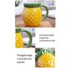 Exquisite Fruit Shape Coffee Mug Creative Durable 3D Ceramic Cup Heat-resistant Porcelain Water Cups Tea