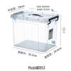 Large Transparent Handheld Food-Grade Storage Box