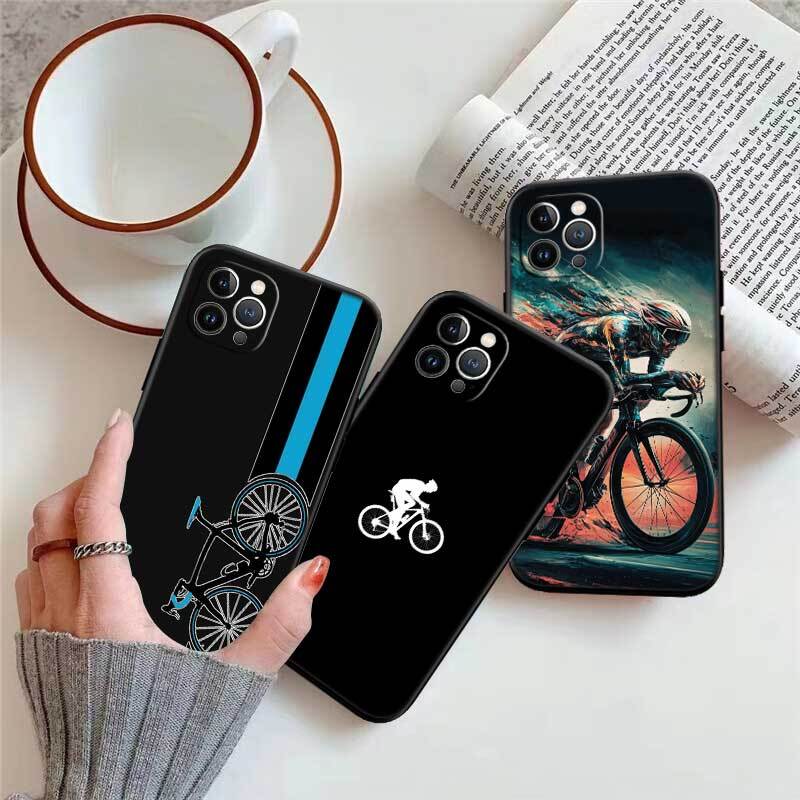 Cycling Bicycle Phone Case for Samsung S20 S21 S21S S22 S23 S24 FE Ultra Plus Lite F06 F16 M06 M16 M56 A07 A17 A36 A37 A55 A57