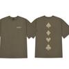 [USED] 2NE1 World Tour Korean Apparel Khaki T-Shirt Seoul Confan Size L