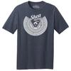 Shea Stadium Blueprint 1964 Tri Blend Baseball T Shirt