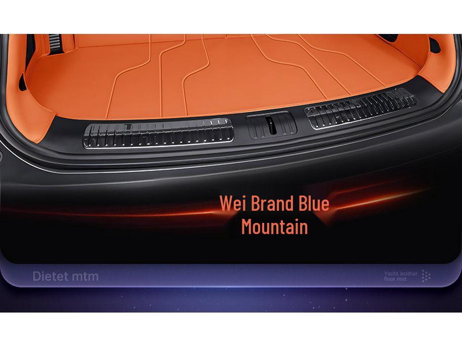 2026 Wei Blue Mountain Trunk Mat: Full Coverage Interior Modification Accessory
