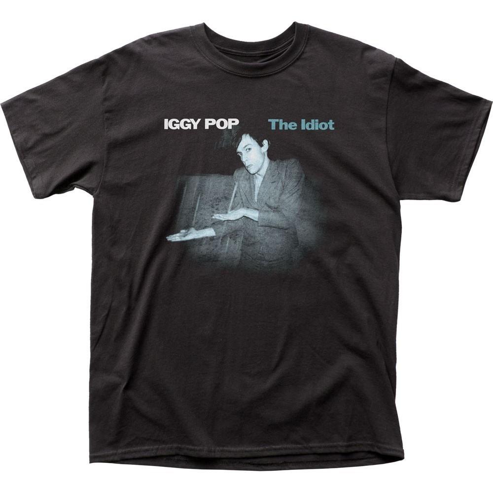 Iggy Pop The Idiot Mens T Shirt Music Classic Stooges Rock Band Tee New Black Unisex T-Shirt XXL
