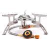 Windproof Portable Camping Stove - Outdoor High-Mountain Split Gas Stove, Compact for Picnics and Fierce Fire Performance.