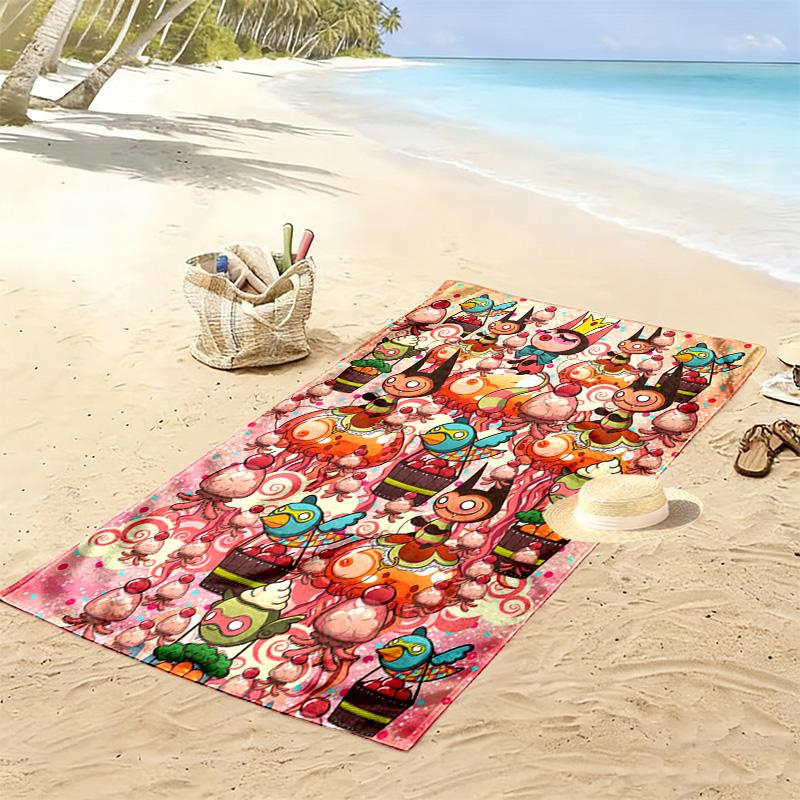The Mythic Journey 2D Flat Print Beach Towel, Large Soft Quick Dry Towel for Beach Camping Swimming.MSTJ0918455