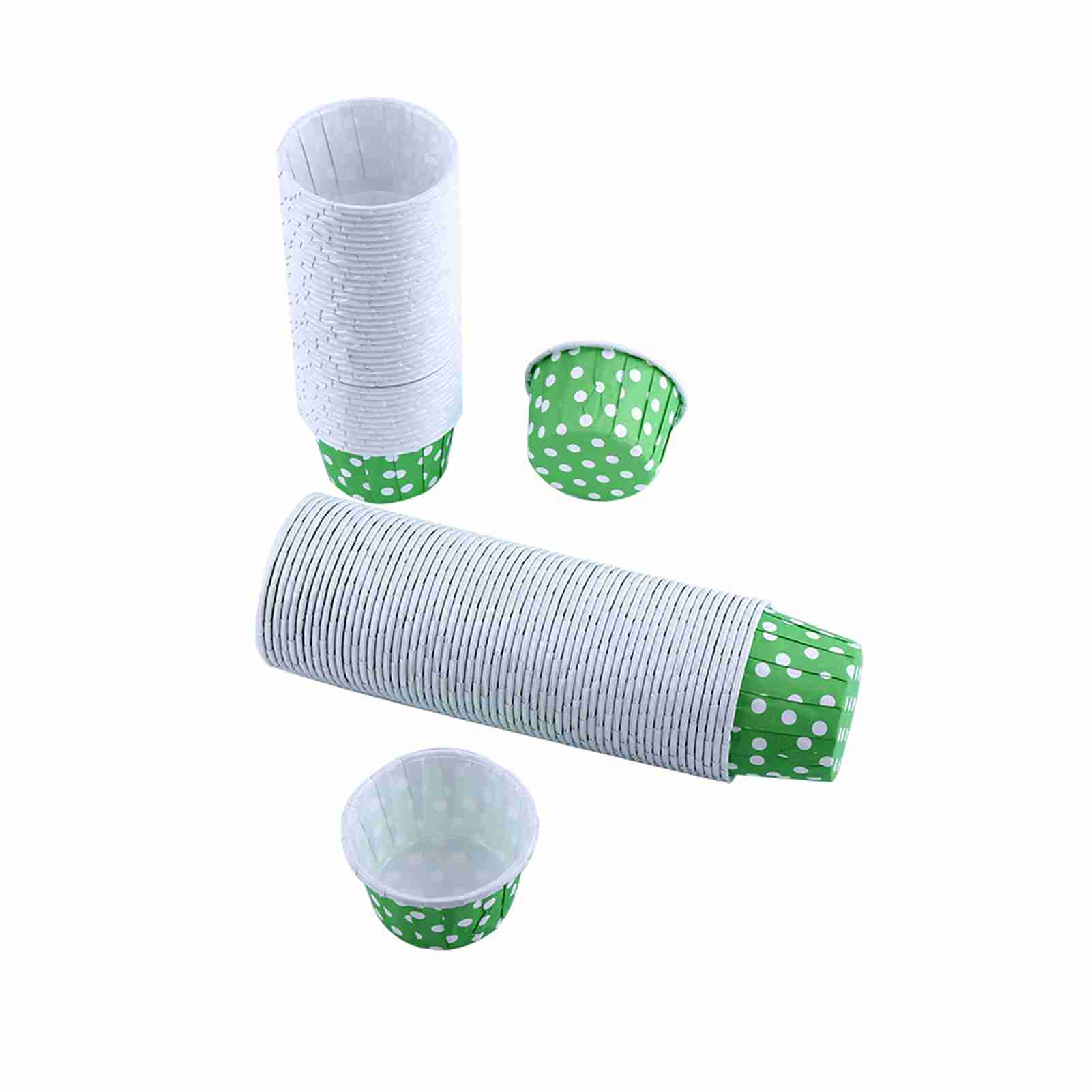 100 stuks Papieren Cake Cupcake Voering Hoes Wrapper Muffin Bakvorm voor Feest Bruiloft Paars