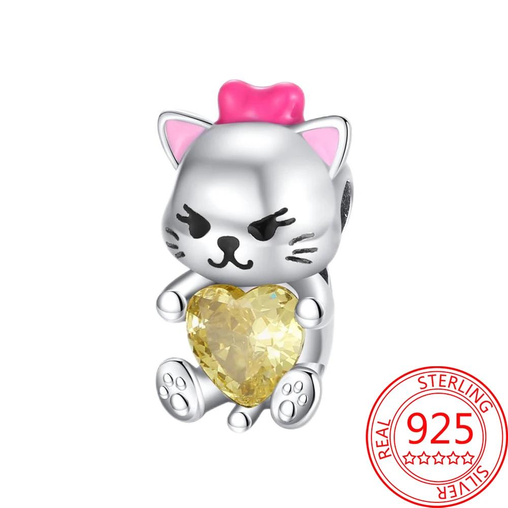 Lovely Copper Little Monkey Embracing Red Heart Pendant Fit Bracelet Necklaces Party Pairing With Handmade Gifts