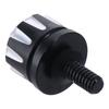 Qicarkey Motorcycle Rear Fender Seat Bolt Tab Screw Kit, Black
