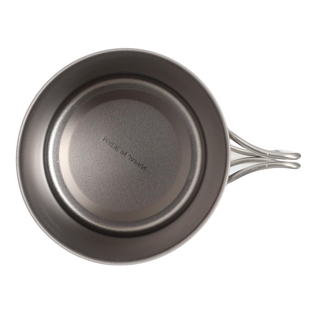 SOTO Titanium Mug 450ml Ultra Light 53g Thickness Folding Handle Made In Japan Camping Outdoor Cup Mug 0.3mm SOD-532