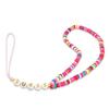 Guess Gustgmpp Phone Strap Pendant Multicolor Pink Heishi Beads