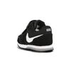 Nike MD Runner 2 Abrasion Resistant Low top Running Shoes Black White Infant And Toddler 806255-001