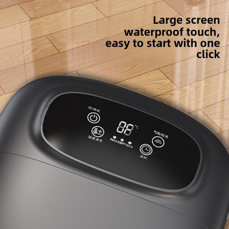 Electric Footbath Spa Machine Kneading Foot Washing Health Care Intelligent Bubble Massage Constant Temperature Foot Bath Bucket