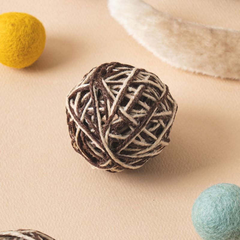 [Domácí mazlíček] Jutový míč pro kočky