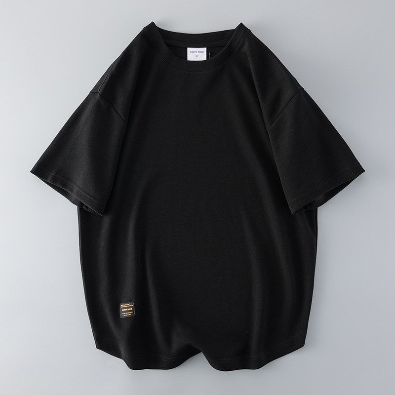 Heavy Retro Lazy Style Export Short-Sleeved T-shirt