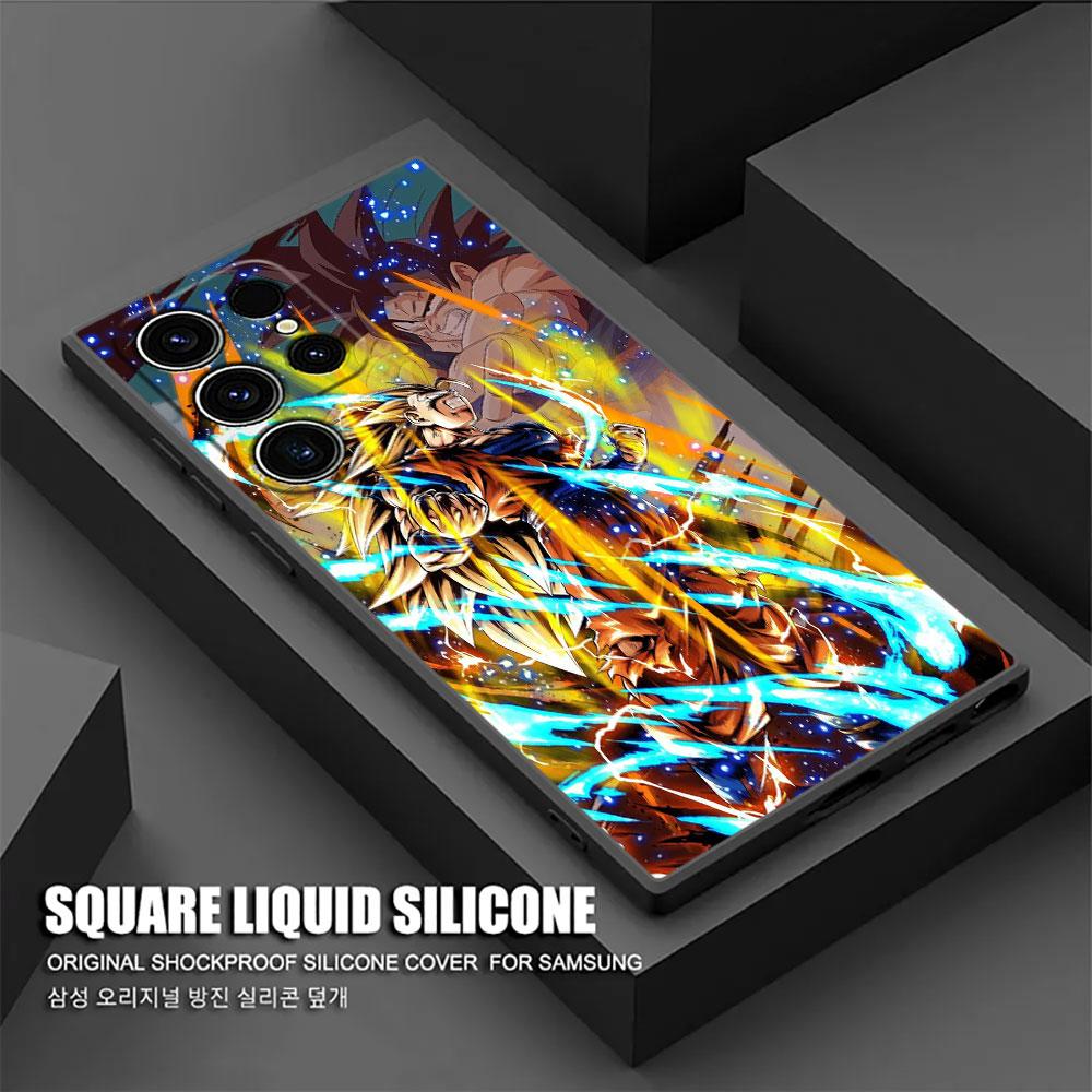 Super Saiyans Dragons-Balls Phone Case For Samsung Galaxy S25 S24 S23 S20 S21 FE S26 S22 Ultra 5G S26 Plus S25FE Silicone Cover