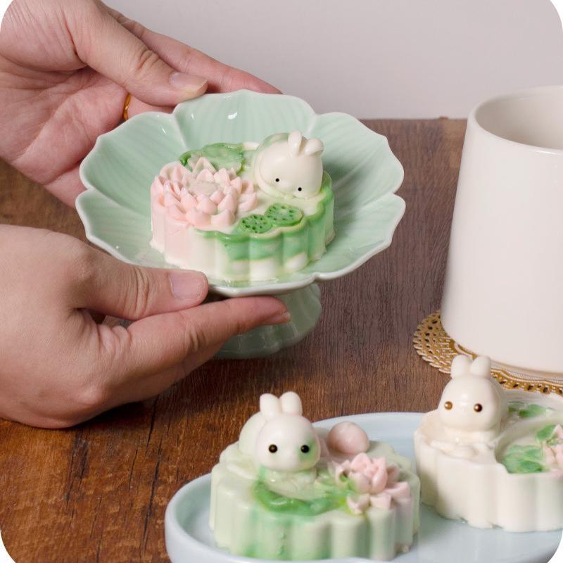 Kreativní silikonová forma na králičí mléčný pudink, forma na pudink, roztomilá kreslená želé, dortová forma, dekorace na dort, pečení, pekařské nářadí