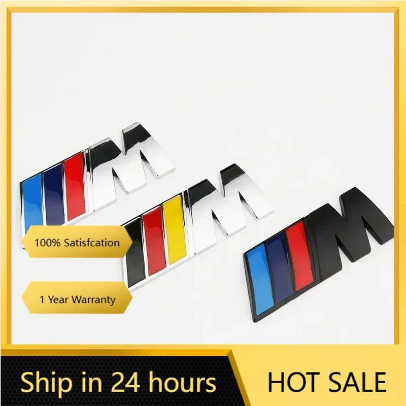 2025 Heiß 1 Stück Auto Frontgrill Abzeichen Emblem Grill Für Performance M BMW E34 E36 E60 E90 E46 E39 E70 F10 F20 F30 X5 X6 X1 M3 M5 M