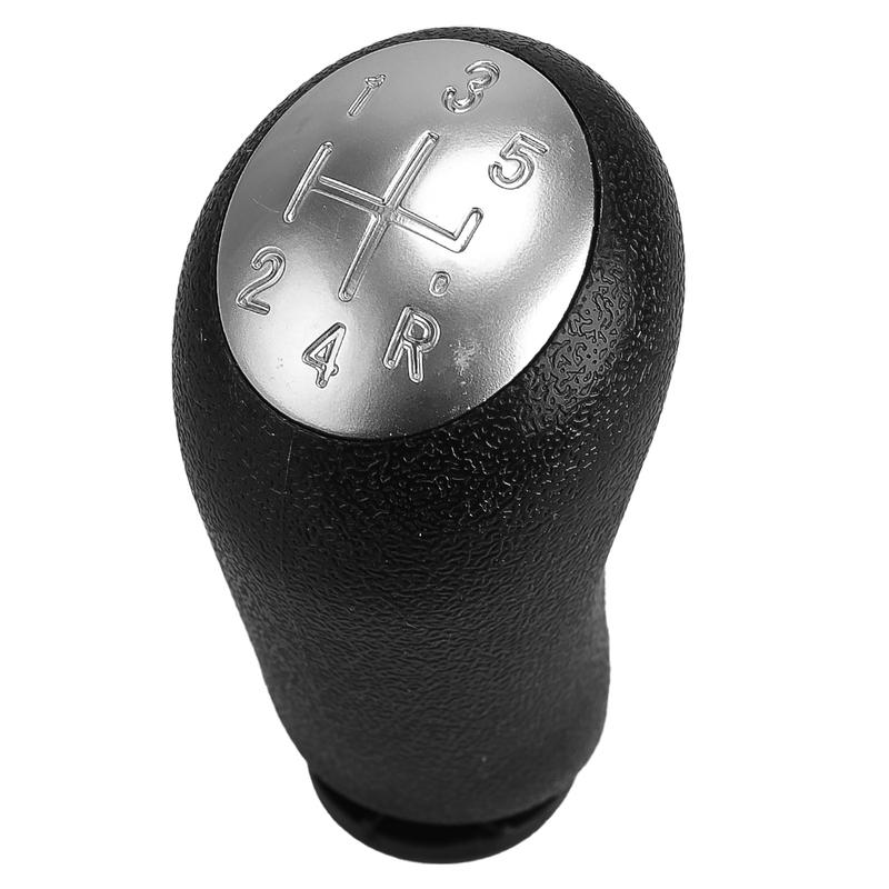 8200379950 8200059575 8200059578 5 Speed Gear Shift Knob Fit For Renault Laguna 2 Dacia Dokker Duster Matte Silver Top Cover