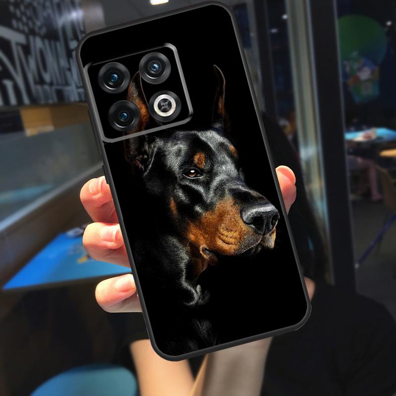Animal Doberman Dog Funda For OnePlus 12 12R 13 R 11 9 10 Pro 8T 9RT 10T OnePlus Nord N20 N30 CE 4 2 3 Lite Case