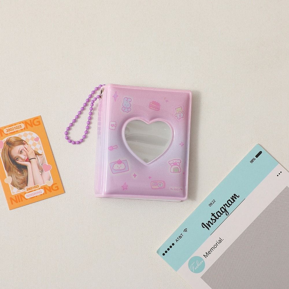 Waterproof Hollow Picture Storage Album Ins Love Heart Photo Album Cartoon Photo Album Girl