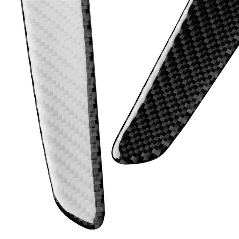 Passend für Alfa Romeo Giulia Stelvio 2017–2019, Autozubehör, Auto-Innendekoration, Kohlefaser, Willkommens-Pedal-Autoaufkleber