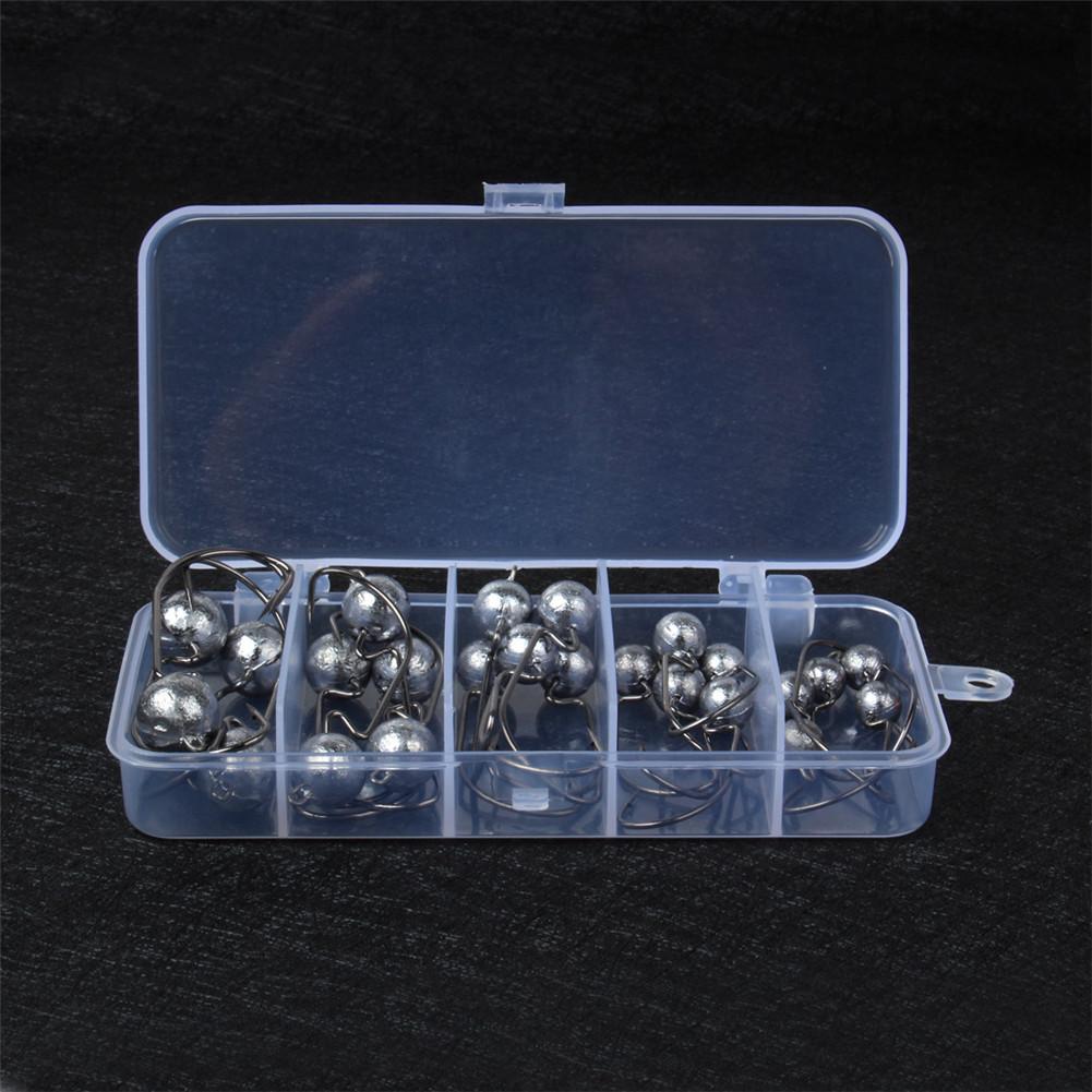 25pcs Jig Head Fishing Hook Wide Crank Offset Fishhook For Soft Worm Lure Barbed Carp Fishing Hooks