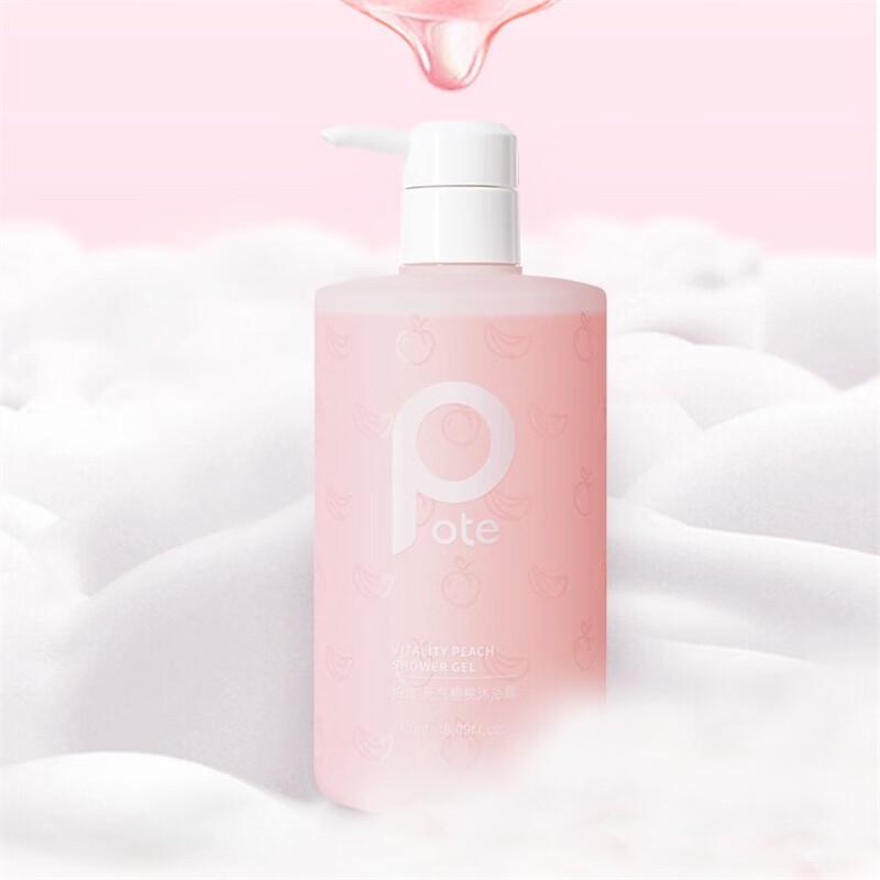 Baitiyuanqi Peach Blossom Hydrating Shower Gel