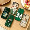 Giannis Antetokounmpo 34 Phone Case For Samsung S25,S24,S21,S22,S23,S30,Ultra,S20,Plus,Fe,Note,10,9,5G Black Cover