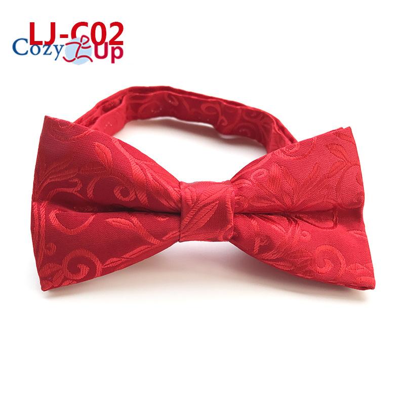 Fashion Blue Paisley Bowtie  Set for Men Wedding Business Party Luxury Pre-tied Men's Bow Tie Gifts