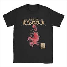 Awesome The Binding of Isaac Video Game T-Shirt Men O Neck Pure Cotton T Shirts Cartoon 90s Short Sleeve Tees Plus Size Tops Trendy Unisex Clothing