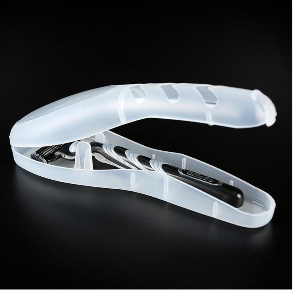 Plastic Carrying Case Dustproof Travel Box New Razor Storage Box Daily Supplies Organizer