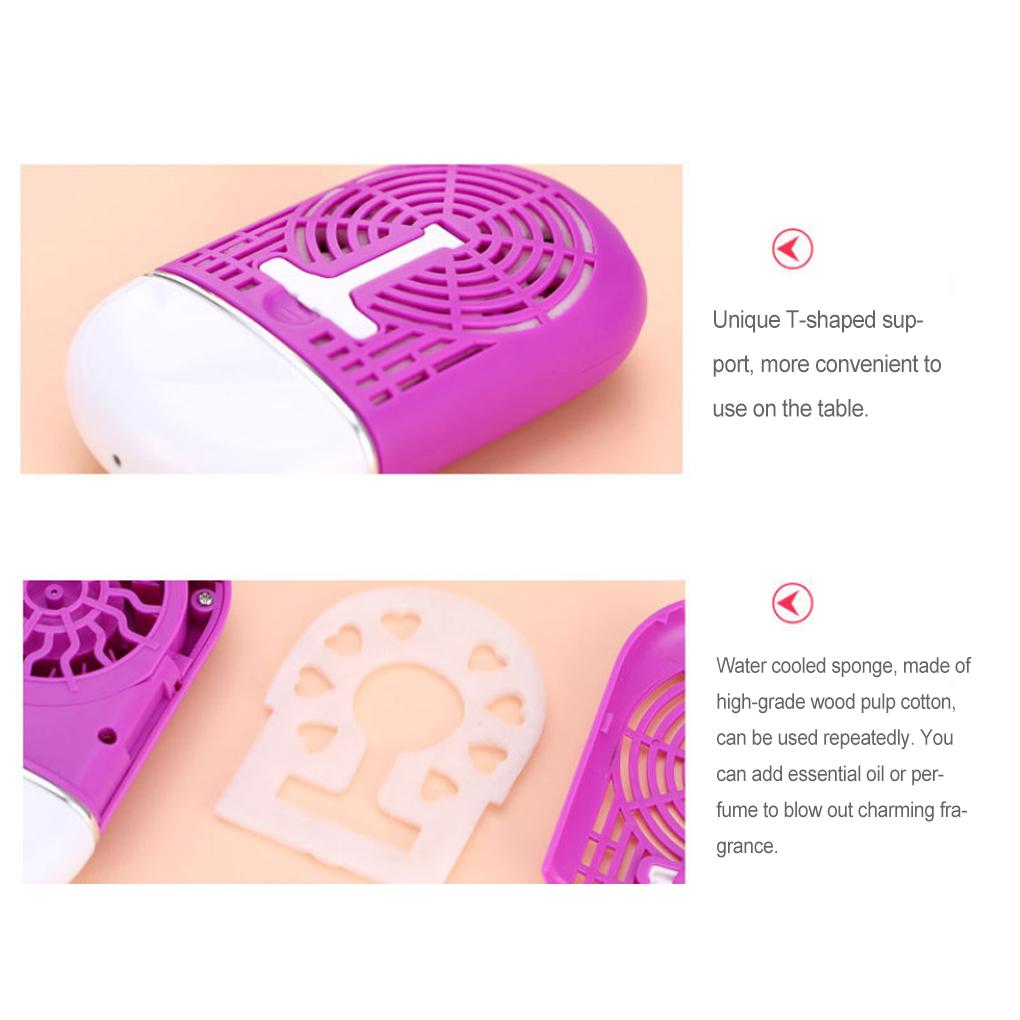 Rechargeable Portable Handheld USB Mini Small Air Conditioner Cooler Cute Fan