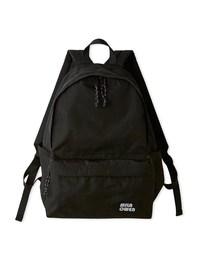 Mira Owen Water-Repellent Nylon Backpack 09WGB254504 Women's Black Free Size