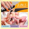 Saviland Nail Art Kit Gel 36 Gel Paint Base Top 15 Nail Nail Nail Nail Manicure Nail Art DIY Nail Decoration 56-Piece Paint Colors, & Coat, Brushes,