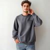 Men's Soft Crewneck Sweatshirt Breathable Crew Neck Pullover Outdoor Athletic Long Sleeve Sweatshirts Fall Warm Breathable Pullovers for Men