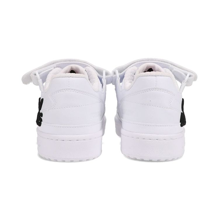 atmos x adidas Forum Low Белые Черные Унисекс Кроссовки Обувь-Белый Кричаще-Розовый — фото 5