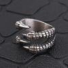 New Accessories Personalized Creative Punk Eagle Claw Retro Ring, Men's Titanium Steel Ring