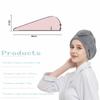 Towel Dry Hair Cap Microfiber Hair Drying Wrap Strong Water Absorbent Triangle Shower Hat