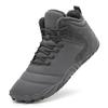 Fashion 2024 Winter Booties Men Snow BareFoot Casual Shoes Outdoor Work Shoes Ladies Warm Fur Men Ankle Shoes Male Snow Boots Plus Size
