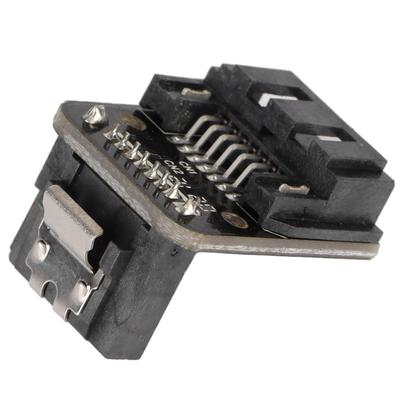 90 Degrees Sata Adapter Fine Workmanship Abrasion Resistance Simple Installation Motherboard Connector