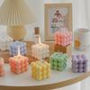 Handmade High-End Scented Cube Candle – Ideal for Atmosphere, Decor, Gifts, and Photography Props