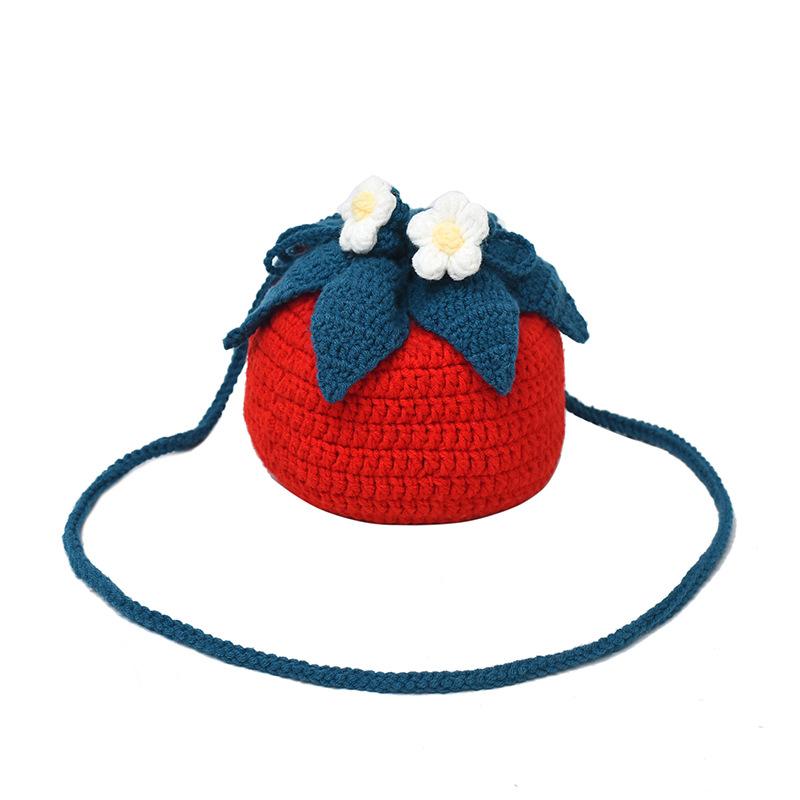 

Сумка ручної роботи синій/червоний