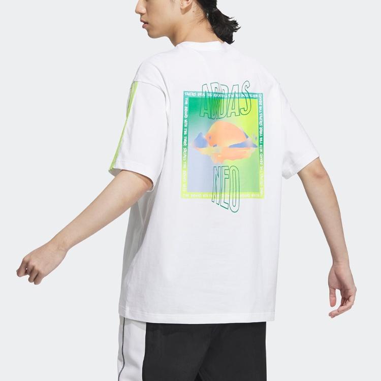 adidas Neo U VBE T-Shirts 2 'White' Men's IA6743
