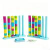 Color Sorting Game Bright Colors Hoop Stacking Includes Cards Board