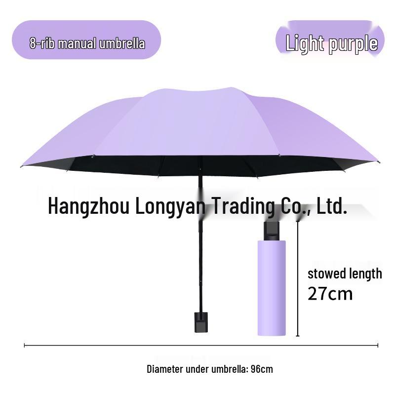 Custom Logo Foldable Sun and Rain Umbrella – Ideal for Corporate Promotions