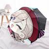 1pc Outdoor Umbrella with Cute Cartoon Character Design - Automatic Opening/Closing, Portable 3-Fold Design, 8-Rib Iron Frame - Perfect Gift for